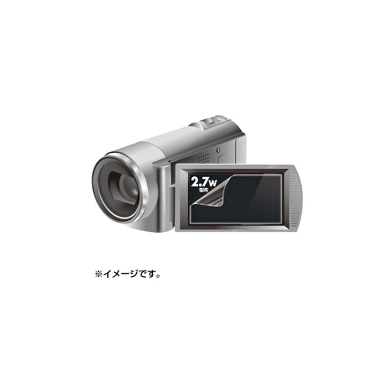 サンワサプライ 液晶保護フィルム 2.7型 ワイドデジタルビデオカメラ用 DG-LC27WDV 1枚(ご注文単位1枚)【直送品】