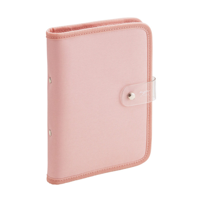 LIHITLAB myfa コレクションバインダー シャーベットピンク N3320-12 1冊(ご注文単位1冊)【直送品】