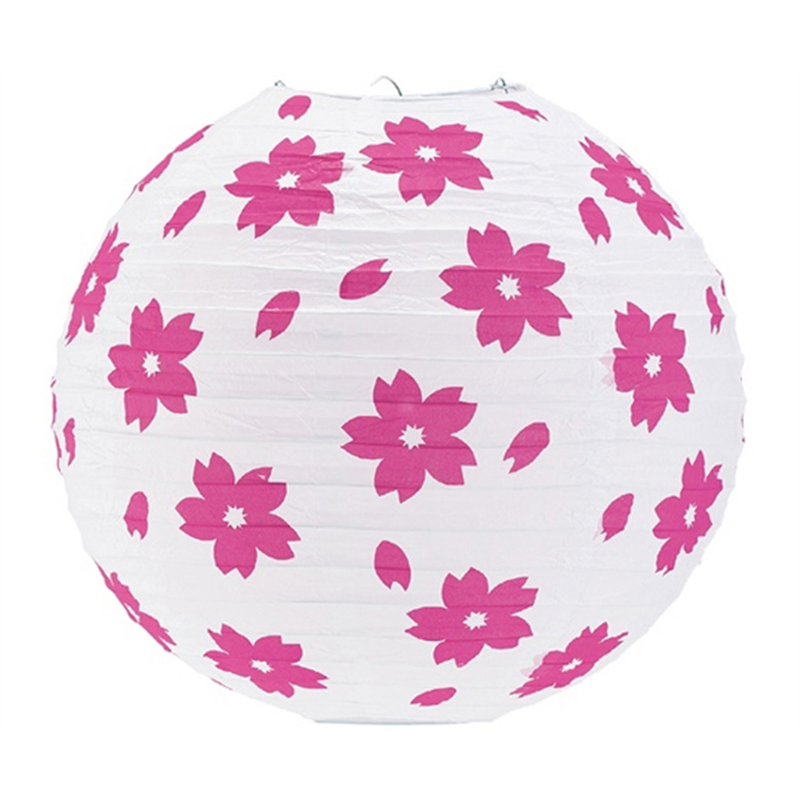 アズワン 桜ちょうちん 35cm 5個組 23-12-9-1 1セット(ご注文単位1セット)【直送品】