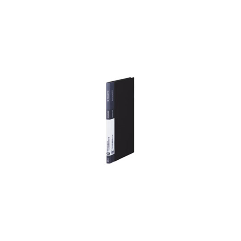 キングジム シンプリーズクリアーファイル 黒 136SP-BK 1冊(ご注文単位1冊)【直送品】