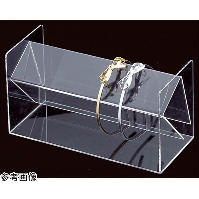 アズワン 透明アクリルカチューシャ立て W15cm 61-756-84-1 1個（ご注文単位1個）【直送品】