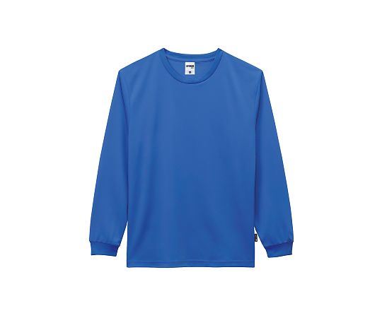 LIFEMAX 4.3オンスドライロングスリーブTシャツ(ポリジン加工) ロイヤルブルー XXXL MS1609-7 XXXL 1枚（ご注文単位1枚）【直送品】