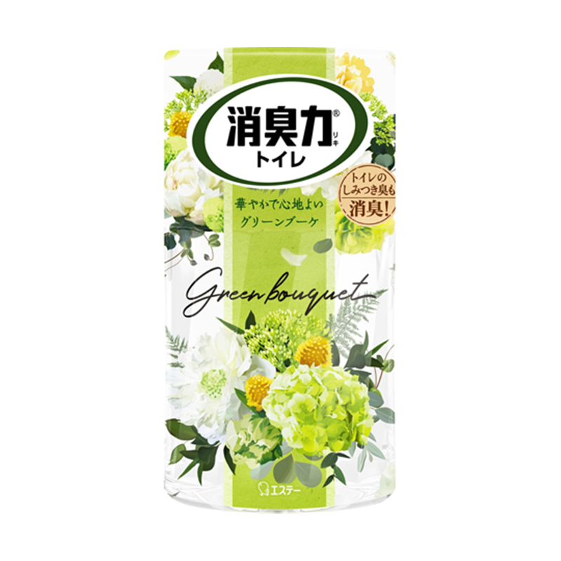 エステー トイレの消臭力 グリーンブーケ 400ml 1個(ご注文単位1個)【直送品】