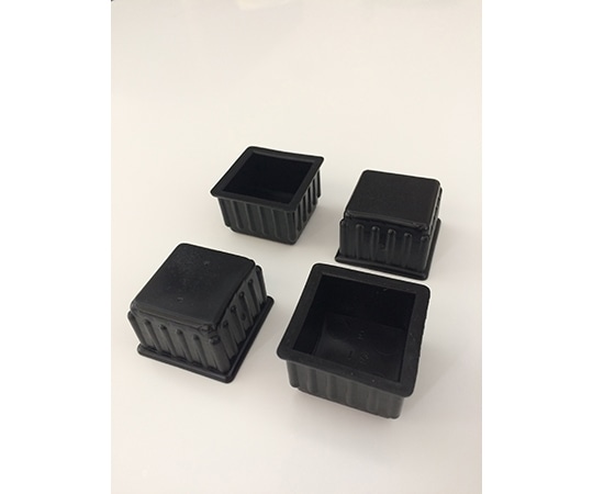 ツチノ 脚キャップ 黒角 24mm 51-051 1パック(ご注文単位1パック)【直送品】