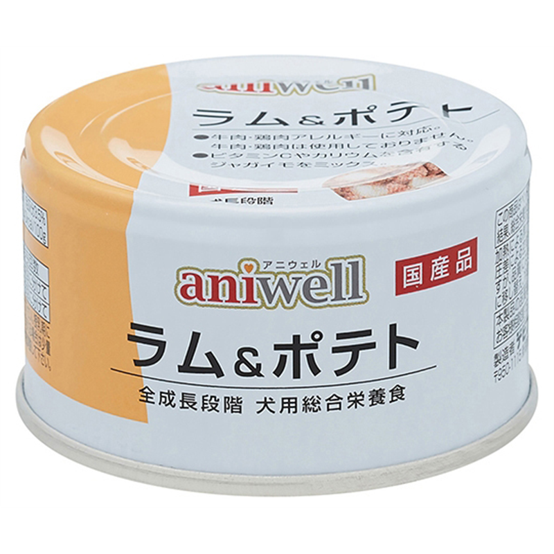 デビフペット aniwell ラム&ポテト 85g 620 1個（ご注文単位1個）【直送品】