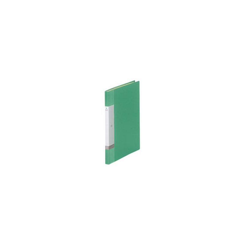 LIHITLAB クリヤーブック 20P 緑 10冊 G3201-7 1セット(ご注文単位1セット)【直送品】
