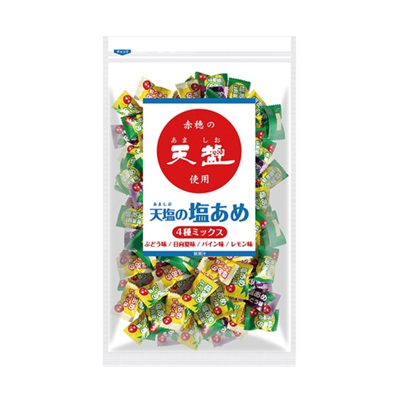 赤穂化成 天塩の塩あめミックス 約250粒 375998 1袋※軽(ご注文単位1袋)【直送品】