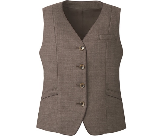 カーシーカシマ ENJOY ベスト NEUTRAL STRETCH モカ 7号 EAV821 1枚（ご注文単位1枚）【直送品】