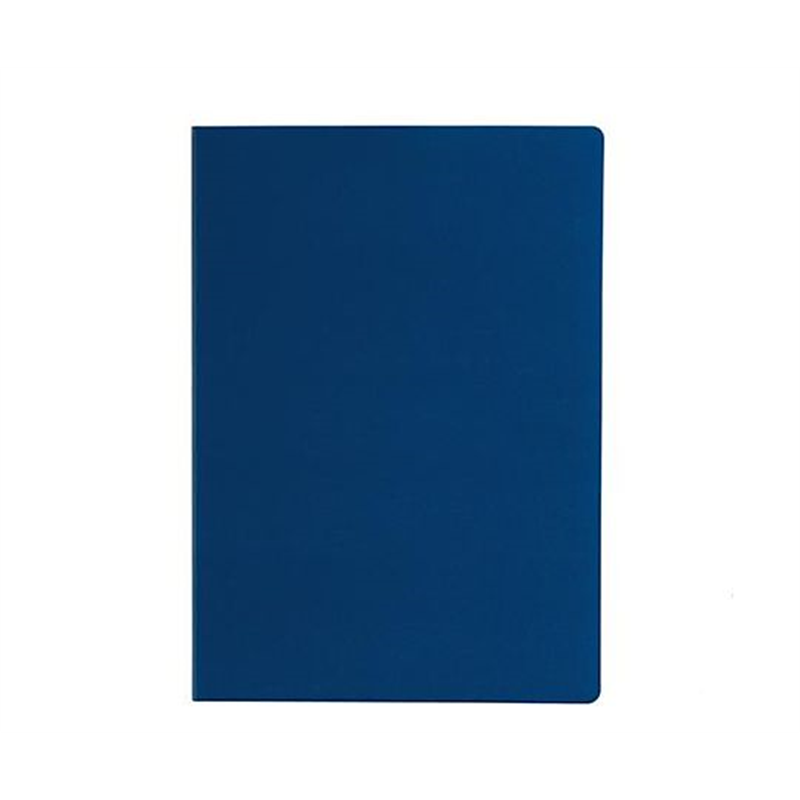 エスコ 324x243mm/A4 クリップファイル(ネイビー) EA762DA-14 1個(ご注文単位1個)【直送品】