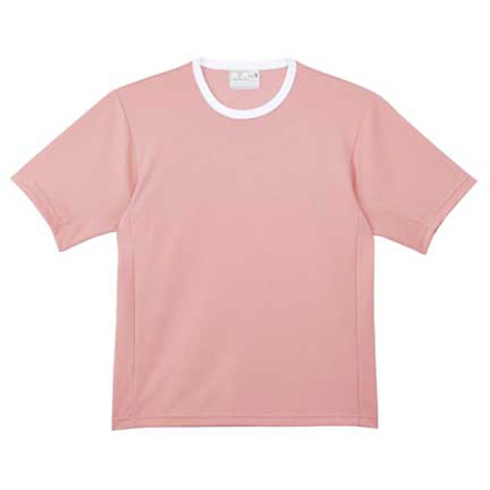 KIRAKU(トンボ) Tシャツ ローズピンク L(身丈70cm) CR817-12 L 1枚(ご注文単位1枚)【直送品】