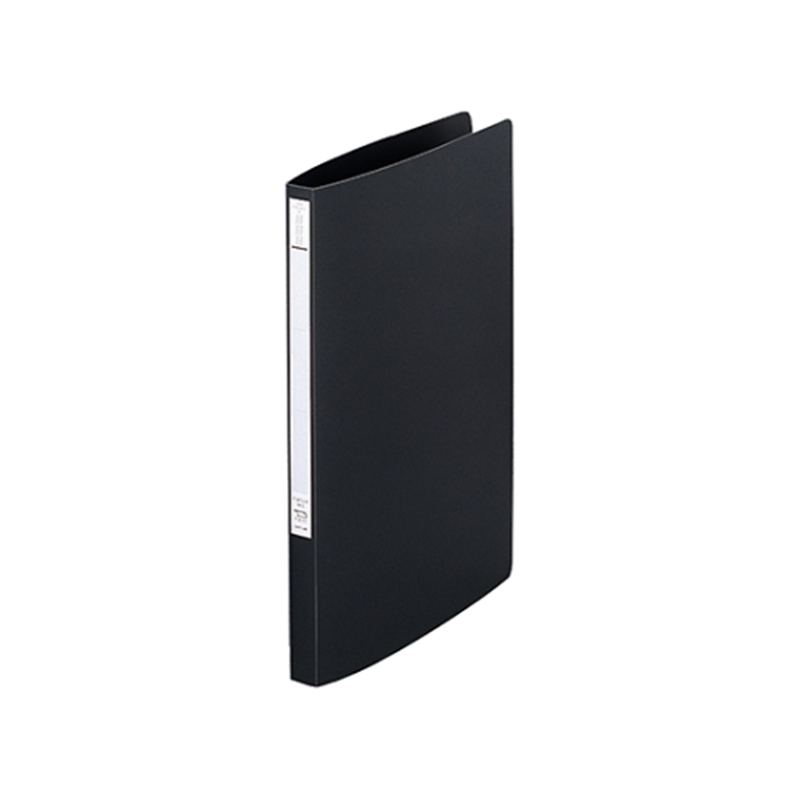 LIHITLAB Avanti スーパーパンチレスファイル 24黒 F-347U F347U-24 1冊(ご注文単位1冊)【直送品】