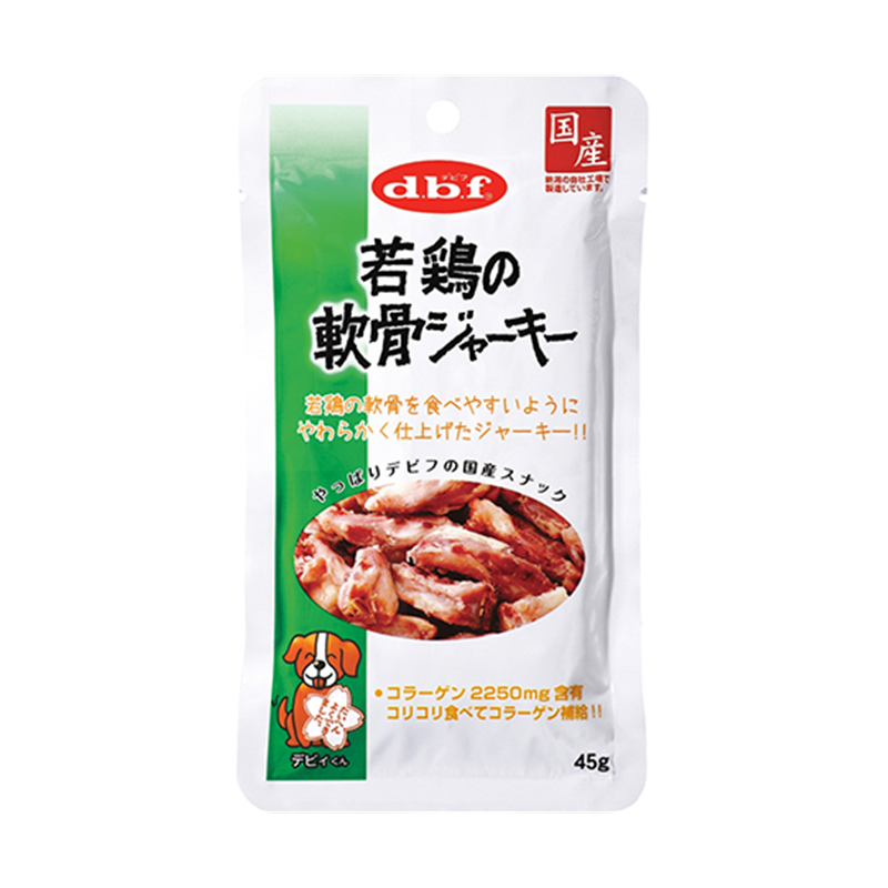 デビフペット 若鶏の軟骨ジャーキー 45g 500 1個(ご注文単位1個)【直送品】