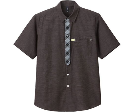 カーシーカシマ CAREAN シャツブラウス CHECK SERIES ブラウン SS CSY124 1枚(ご注文単位1枚)【直送品】