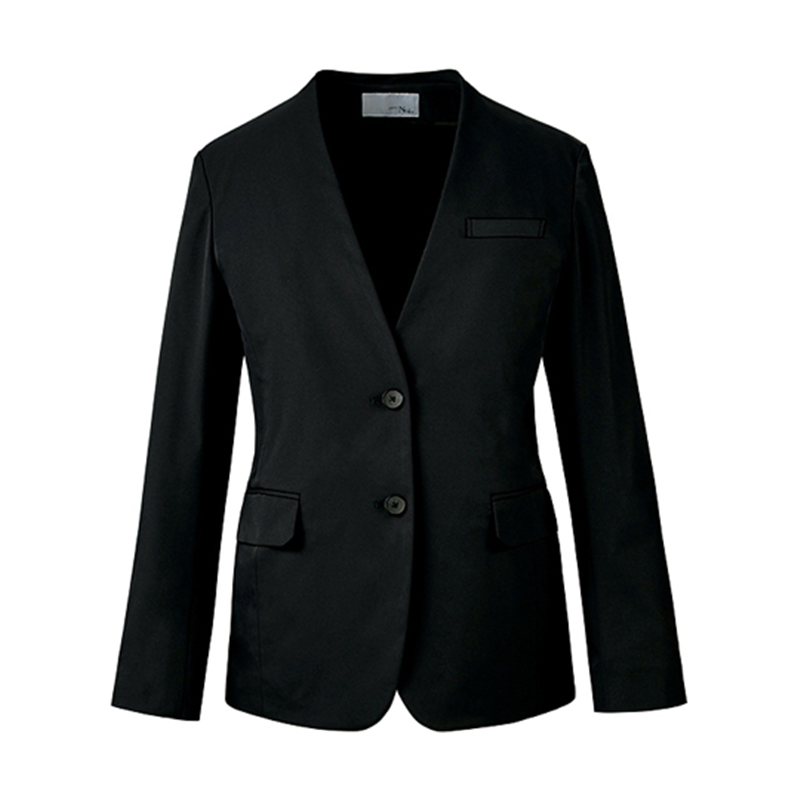 カーシーカシマ ENJOYNoir ジャケット Double Cloth by BRING Material ブラック 7号 NAJ015 1枚（ご注文単位1枚）【直送品】