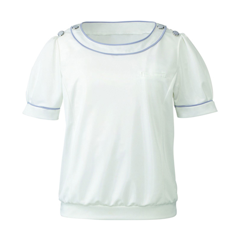 カーシーカシマ ENJOYNoir プルオーバー ホワイト SS EST534 1枚（ご注文単位1枚）【直送品】