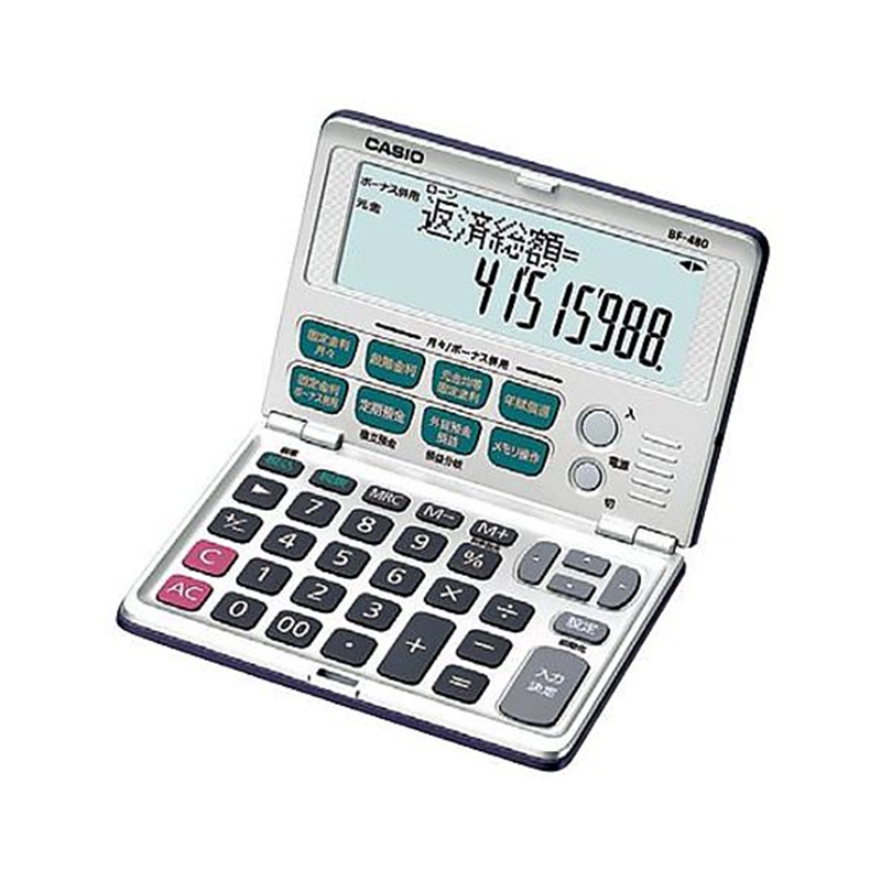 カシオ 12桁 金融電卓 EA761GD-33 1個(ご注文単位1個)【直送品】