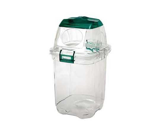 エスコ 45L 透明ダストボックス(ペットボトル用) EA995CA-7 1個(ご注文単位1個)【直送品】