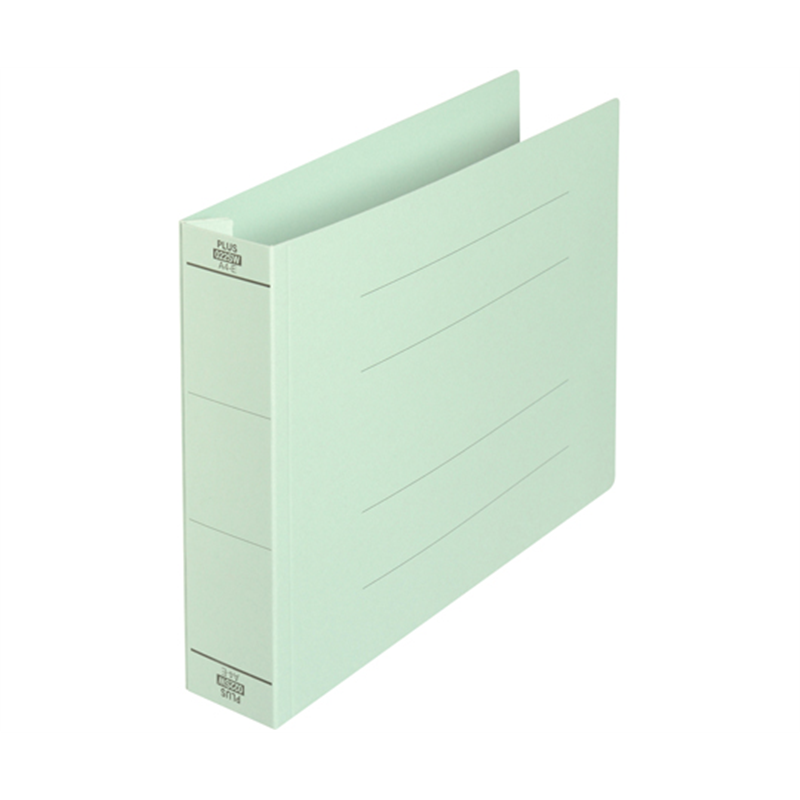 プラス フラットファイル 厚とじ500 A4-E ブルー No.022SW BL 1冊(ご注文単位1冊)【直送品】
