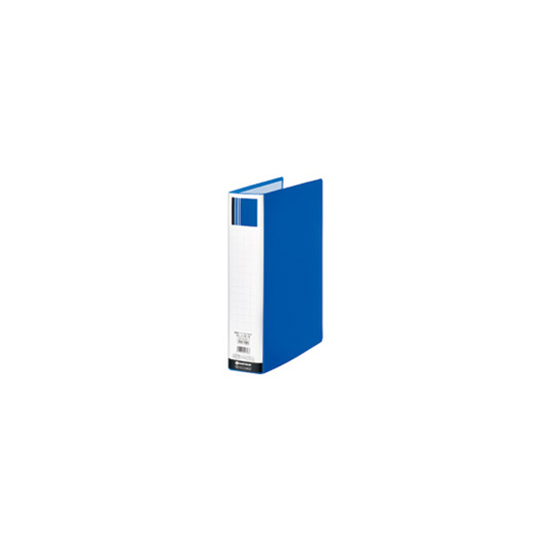 スマートバリュー パイプ式ファイル 両開きSE 青 10冊 D175J-10BL 1箱(ご注文単位1箱)【直送品】