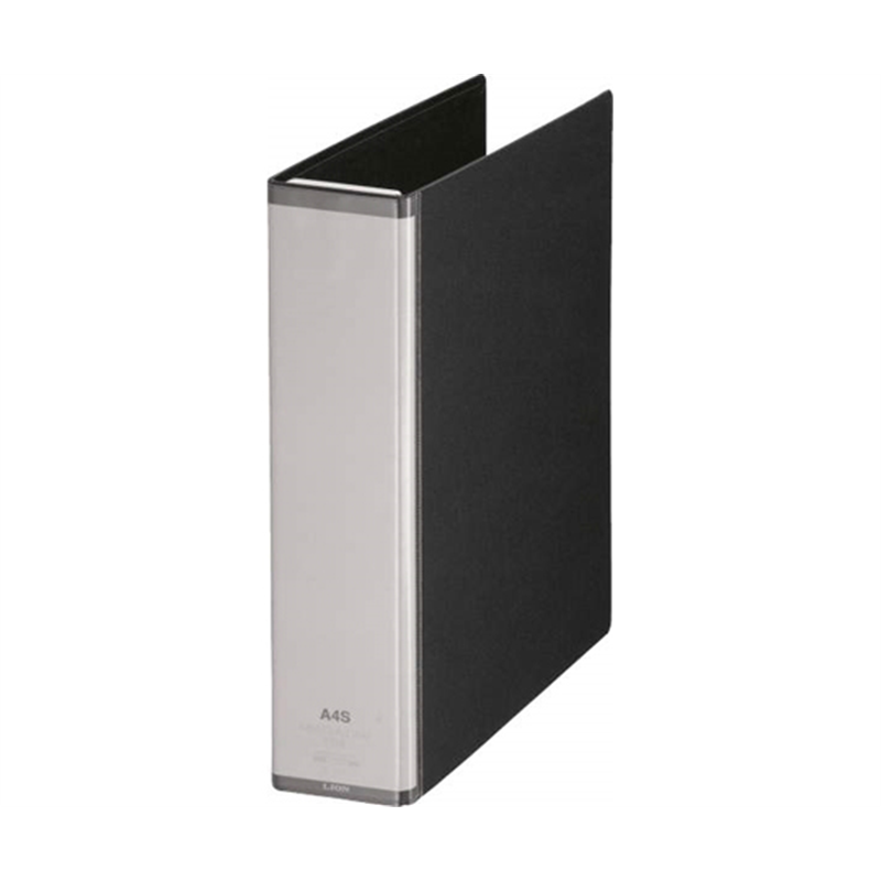 ライオン事務器 マガジンファイル MF-53WC(BK 1冊(ご注文単位1冊)【直送品】