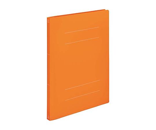ライオン事務器 A4 フラットファイル(橙) EA762CD-24B 1冊(ご注文単位1冊)【直送品】