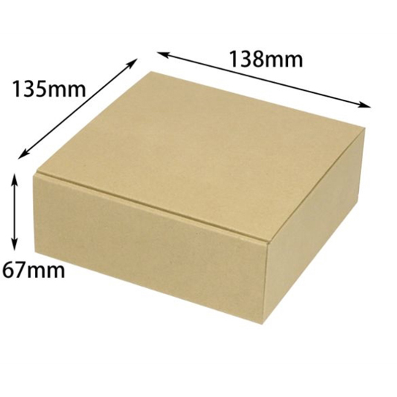 ヤマニパッケージ 贈答箱 お好みBOX2 両面クラフト 正方 100枚 EE-521 1ケース（ご注文単位1ケース）【直送品】
