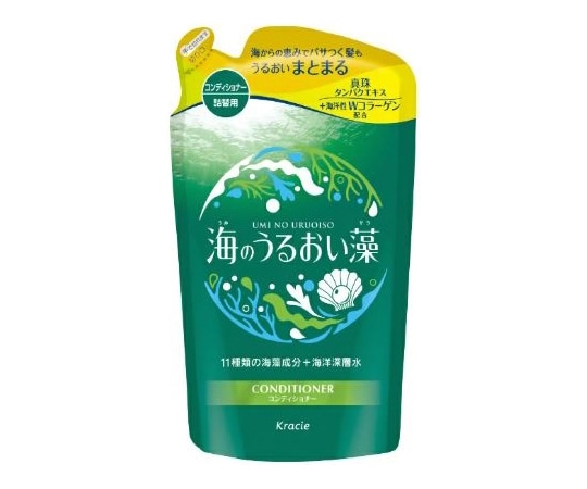 クラシエホームプロダクツ販売 海のうるおい藻 うるおいケア コンディショナー 詰替用 400g 1個(ご注文単位1個)【直送品】