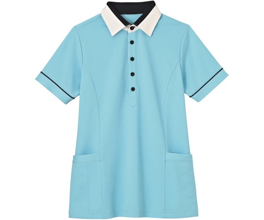 カーシーカシマ HEARTGREEN 半袖プルオーバー 空 L HM2449 1枚（ご注文単位1枚）【直送品】