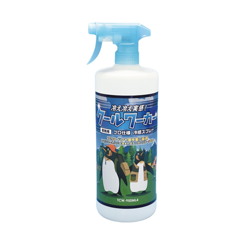 東神電気 クールワーカー メンタンジオール配合 950mL 1箱(12本入) TCW-950ML4 1箱(ご注文単位1箱)【直送品】