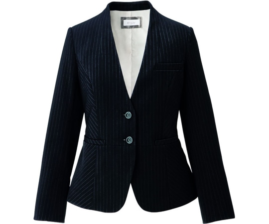 カーシーカシマ ENJOYNoir ジャケット Beauty keep Suits 17号 EAJ672 1枚（ご注文単位1枚）【直送品】