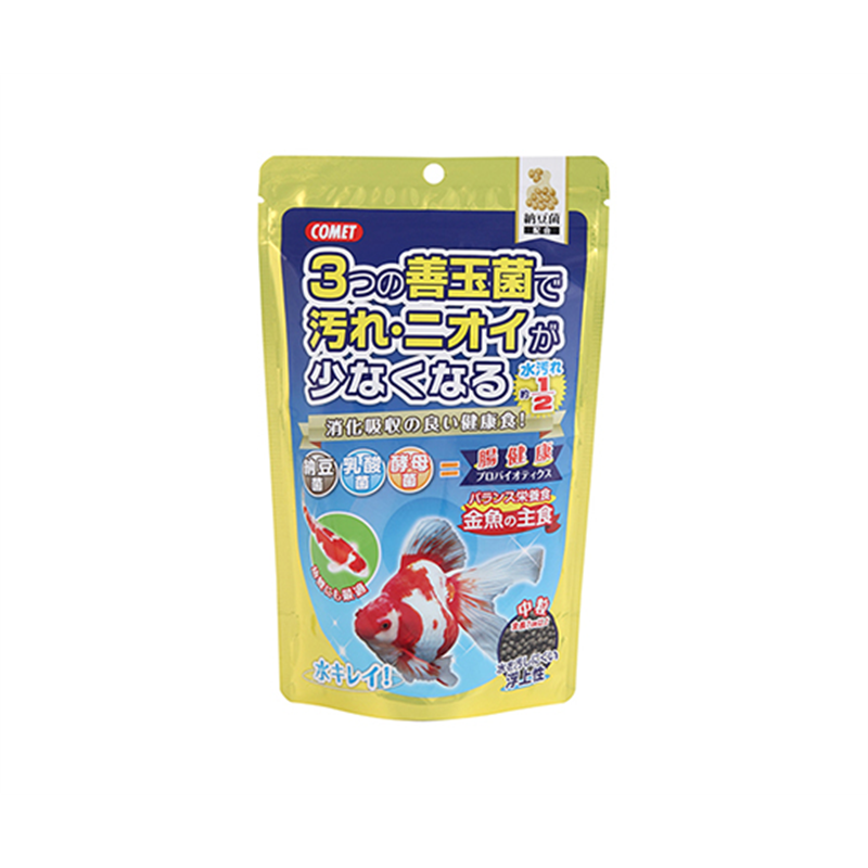 イトスイ 金魚の主食 納豆菌中粒 200g  1袋（ご注文単位1袋）【直送品】