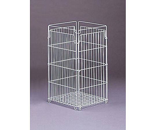 エスコ 400x400x630mm/83L ごみかご EA995AA-87 1個(ご注文単位1個)【直送品】