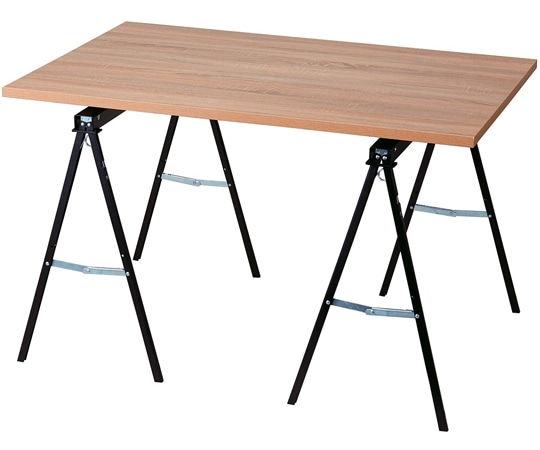 ストア・エキスプレス ハコマルシェ簡易テーブル ラスティック柄 W120cm 61-543-15-1 1台(ご注文単位1台)【直送品】