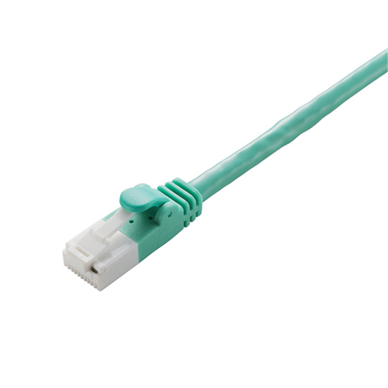 エレコム LANケーブル CAT6対応 EU RoHS指令準拠 爪折れ防止 簡易パッケージ仕様 20m グリーン LD-GPT/GN20/RS 1本(ご注文単位1本)【直送品】