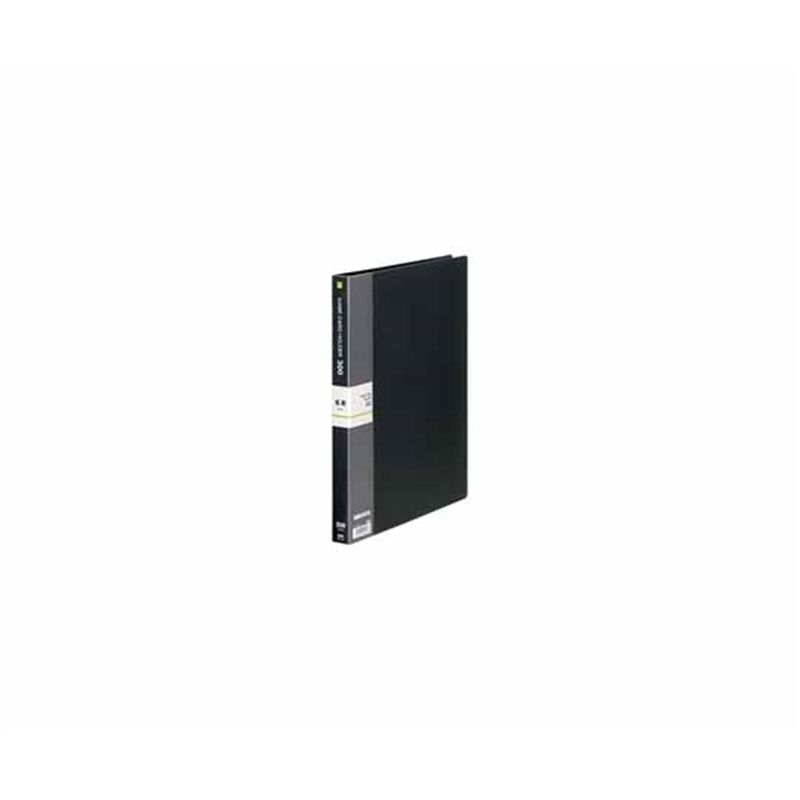 テージー 名刺ホルダー A4S 300名 黒 NC-302-01 1冊(ご注文単位1冊)【直送品】
