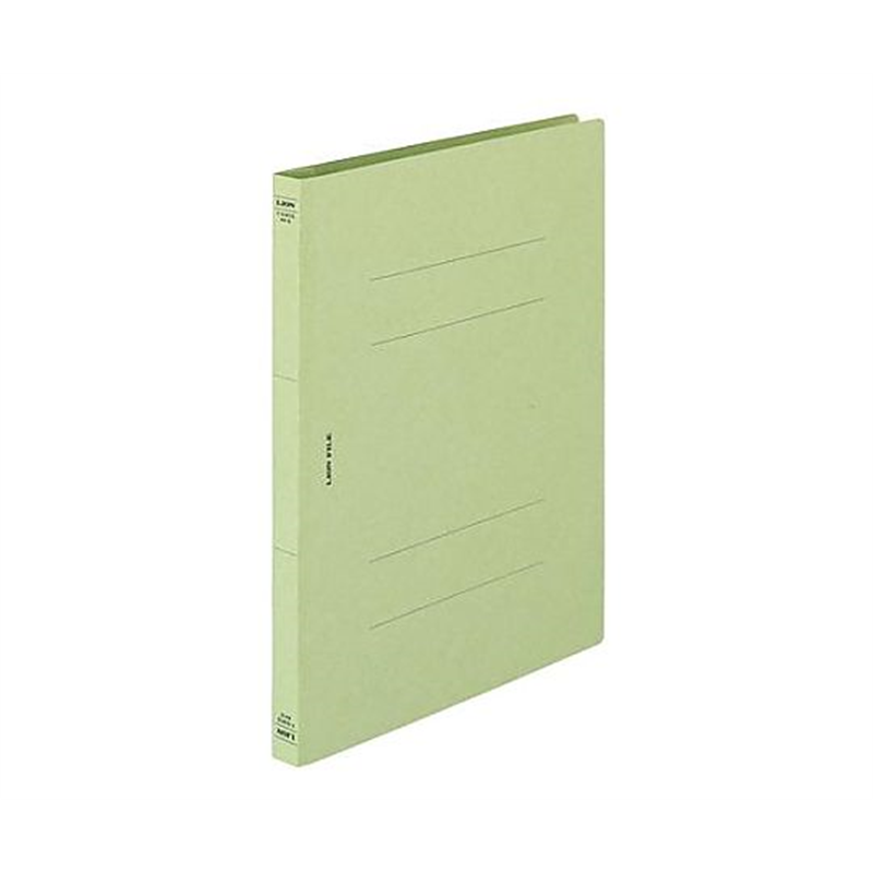 ライオン事務器 A4 フラットファイル(グリーン/10冊) EA762CD-69 1組(ご注文単位1組)【直送品】