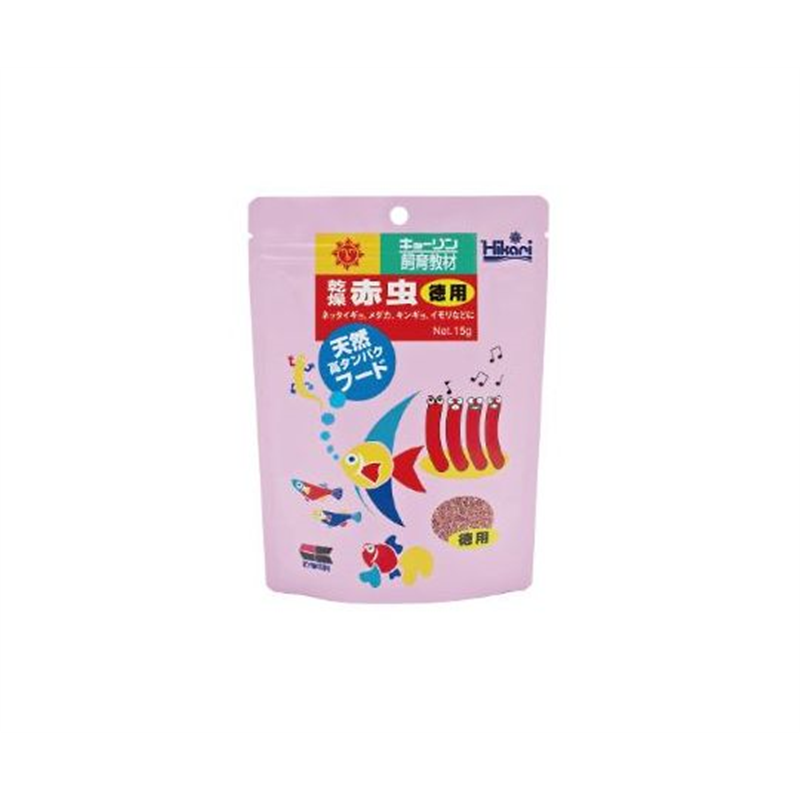 キョーリン 乾燥赤虫徳用 15g  1個（ご注文単位1個）【直送品】