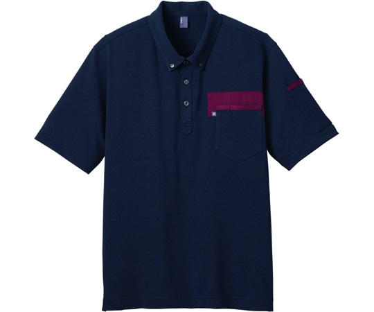 カーシーカシマ CAREAN ポロシャツ T/C KANOKO POLO SHIRT ネイビー MS CSP172 1枚（ご注文単位1枚）【直送品】