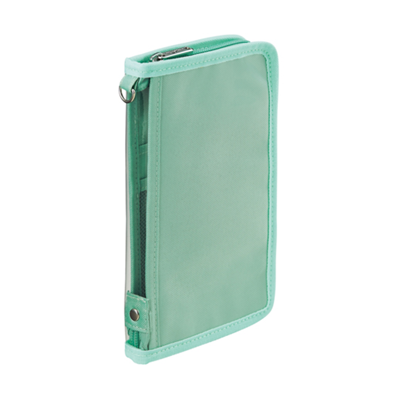 LIHITLAB myfa デコレーションポーチ ミントグリーン A3302-19 1個(ご注文単位1個)【直送品】