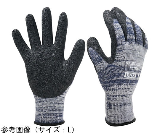 ACE(手袋) 天然ゴム背抜き手袋 ラバーレックスストロング 3双組 LLサイズ AG823-LL 1組（ご注文単位1組）【直送品】