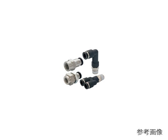 コガネイ クリーン機器 クイック継手スマートタイプ step2 1袋(10個入) CS-ATL8-01 1袋(ご注文単位1袋)【直送品】