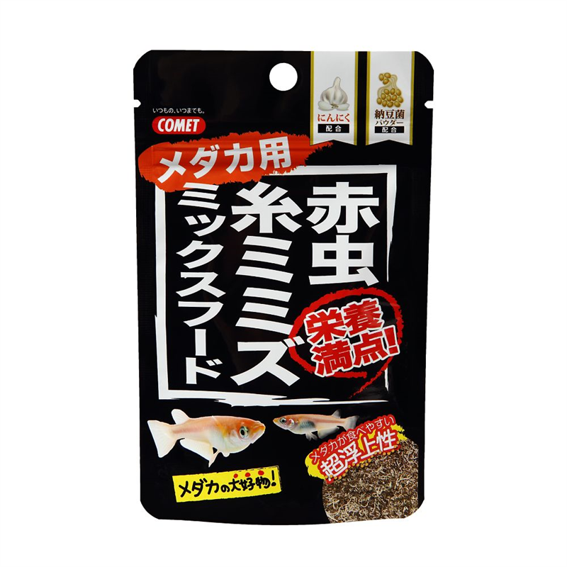 イトスイ 赤虫・糸ミミズミックスフード納豆菌メダカ用 5g  1袋（ご注文単位1袋）【直送品】