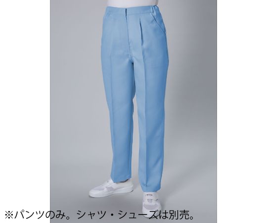 東洋リントフリー ESD対策パンツ(女性用) 青 LL JG3503-02 LL 1本 (ご注文単位1本)【直送品】