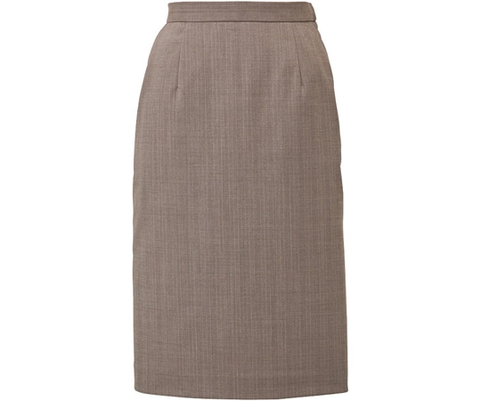 カーシーカシマ ENJOY タイトスカート AURA HERRINGBONE グレージュ 21号 EAS753 1枚（ご注文単位1枚）【直送品】
