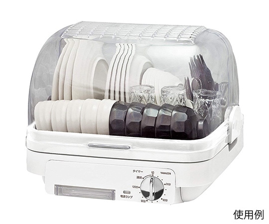 山善(YAMAZEN) 食器乾燥機(5人分) ホワイト YDA-500(W) 1台(ご注文単位1台)【直送品】