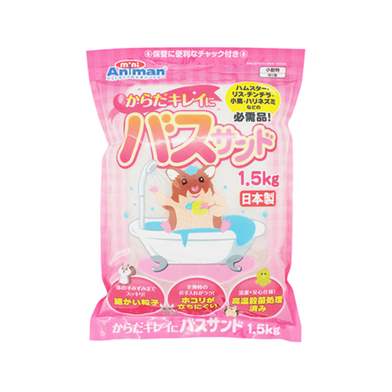 ドギーマンハヤシ からだキレイにバスサンド 1.5kg 1袋(ご注文単位1袋)【直送品】