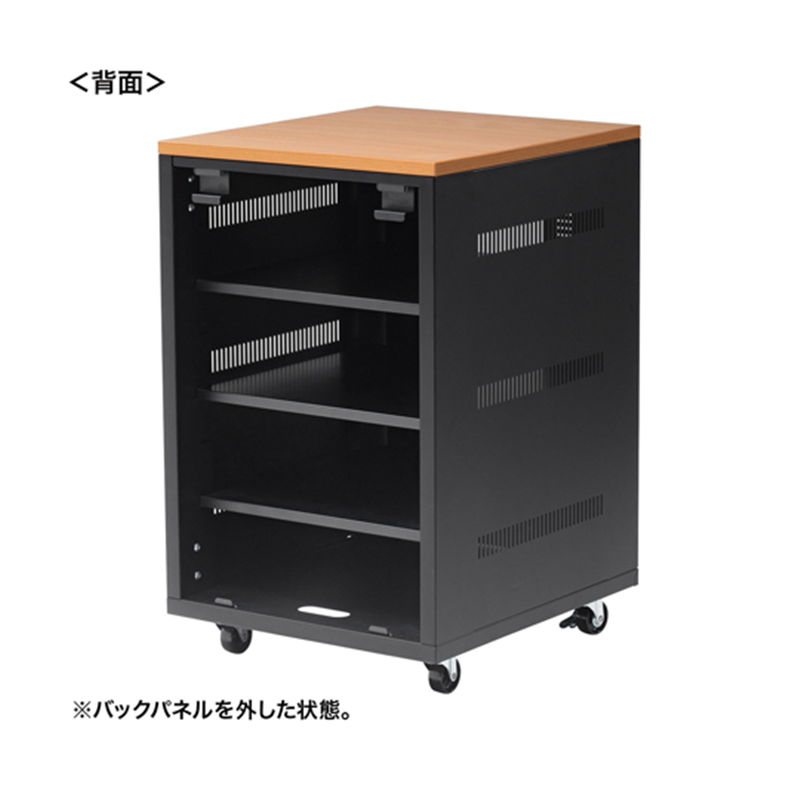 サンワサプライ 扉付き機器収納ボックス CP-SBOX4572 1セット（ご注文単位1セット）【直送品】
