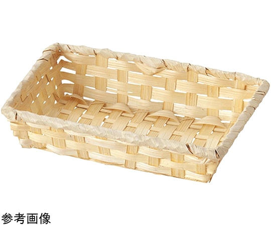 アズワン バンブートレー ナチュラル W24×D16.5×H5cm 10個入 61-778-45-3 1セット（ご注文単位1セット）【直送品】
