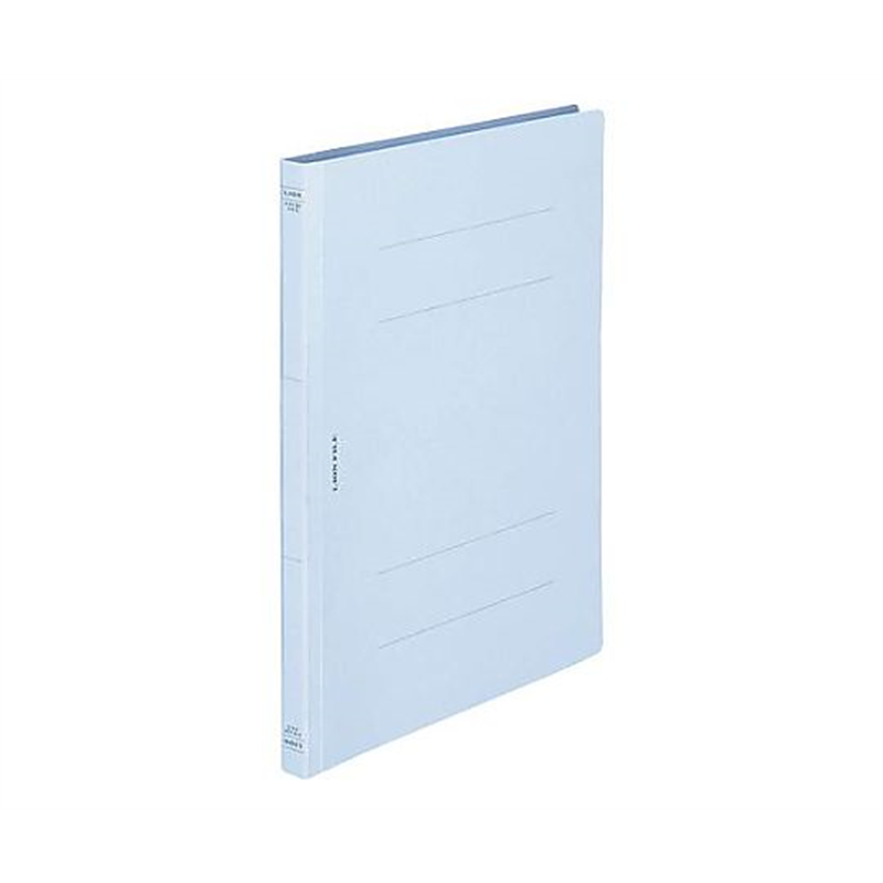ライオン事務器 A4 フラットファイル(水色/10冊) EA762CD-88 1箱(ご注文単位1箱)【直送品】
