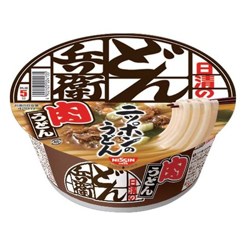 日清食品 日清のどん兵衛 肉うどん 全国版 1ケース(12個入) 4123 1ケース※軽(ご注文単位1ケース)【直送品】